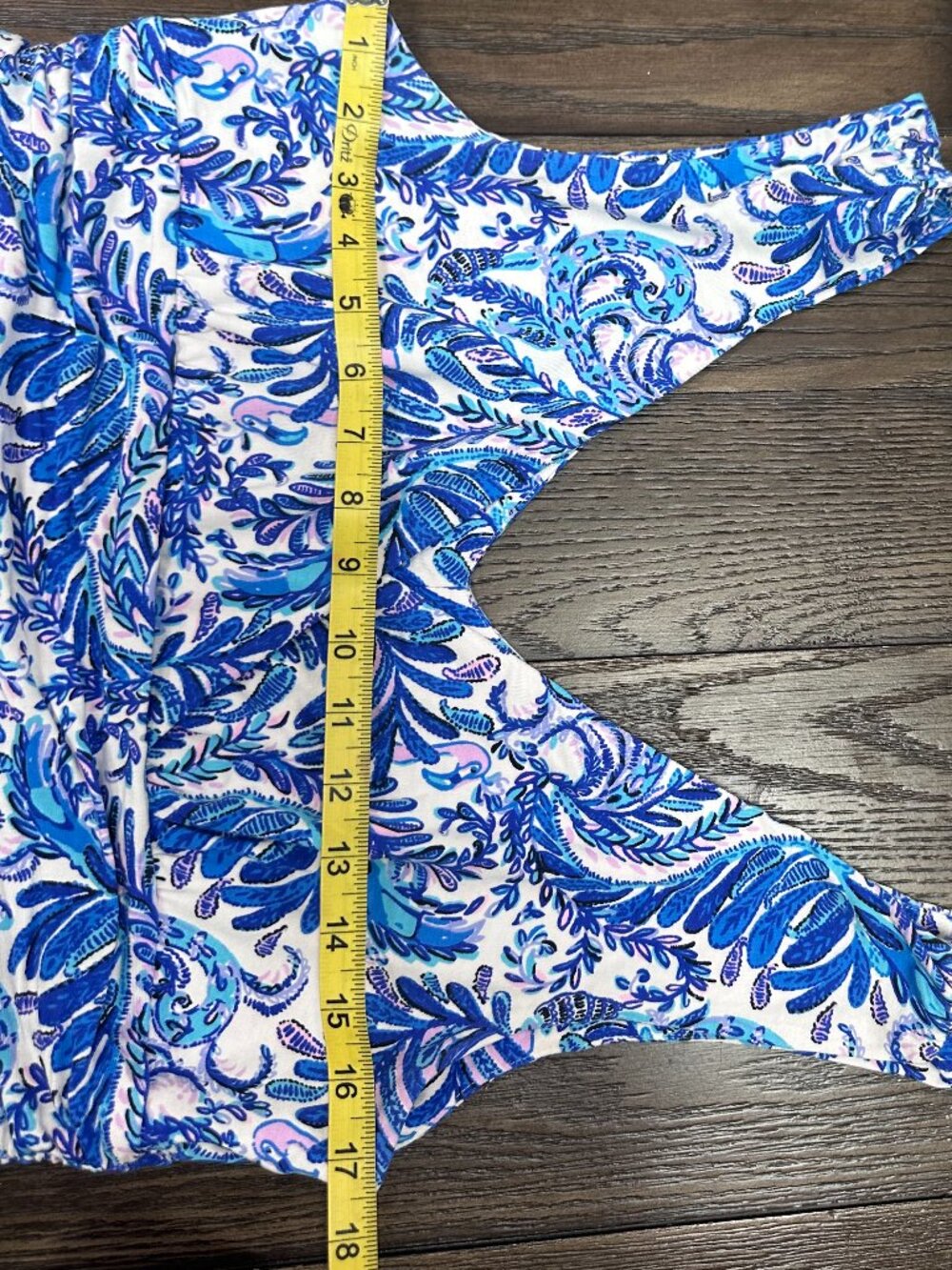 Lilly Pulitzer Sloane Maxi in Baja Blue Bird size XL - Picture 6 of 7